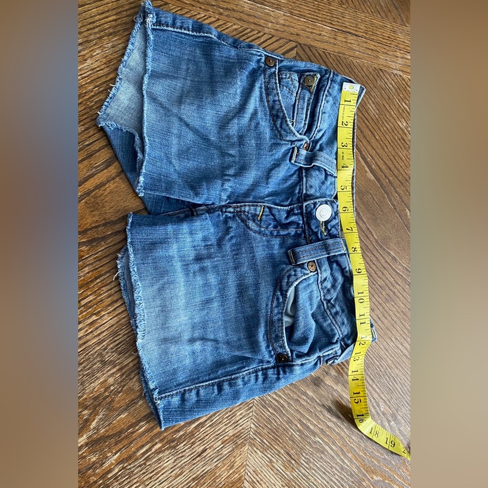 True Religion Pre-Owned Jean Shorts Size 25 “as is” - Picture 4 of 11